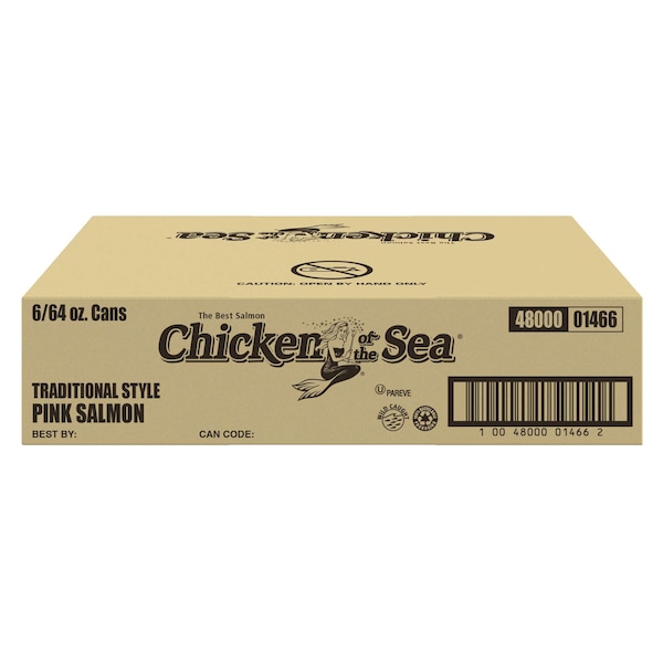 Chicken Of The Sea Chicken Of The Sea Traditional Pink Salmon Can 64 oz., PK6 - 10048000014662