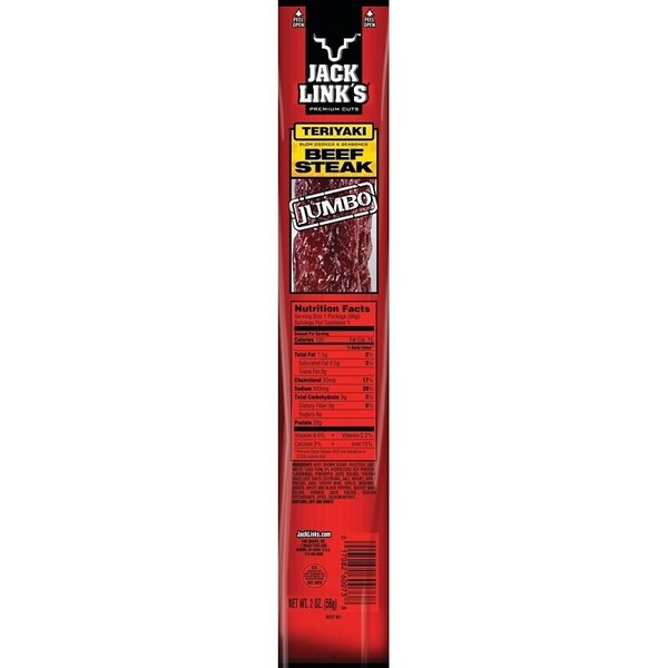 Jack Links 0 Beef Steak, Teriyaki Flavor, 2 oz - 6073