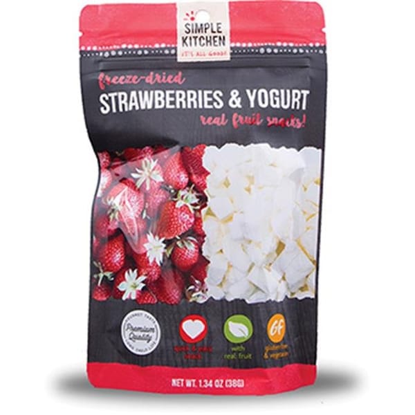 Wise Foods Wise Foods 694981 Simple Kitchen Freeze-Dried Strawberries & Yogurt - 694981