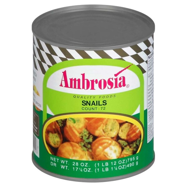 Savor Imports Savor Imports Extra Large Snails 72 Count 28 oz., PK12 - 22224