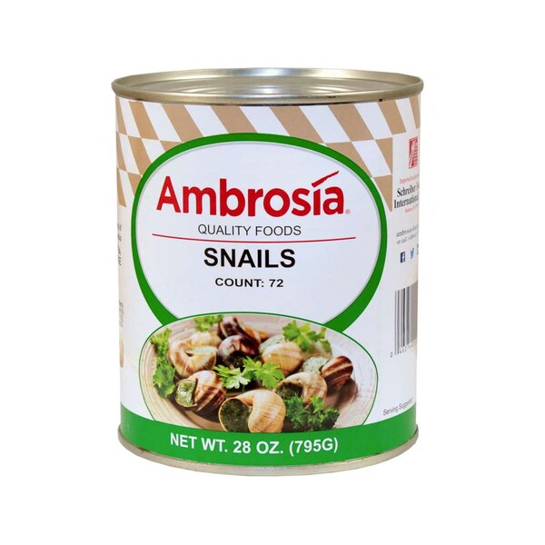 Savor Imports Savor Imports Extra Large Snails 72 Count 28 oz., PK12 - 22224