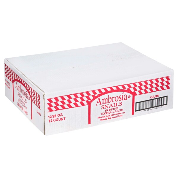 Savor Imports Savor Imports Extra Large Snails 72 Count 28 oz., PK12 - 22224