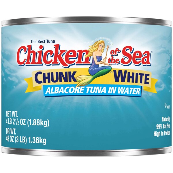 Chicken Of The Sea Chicken Of The Sea Aluminum In Water White Tuna Chunk 66.5 oz., PK6 - 10048000007831