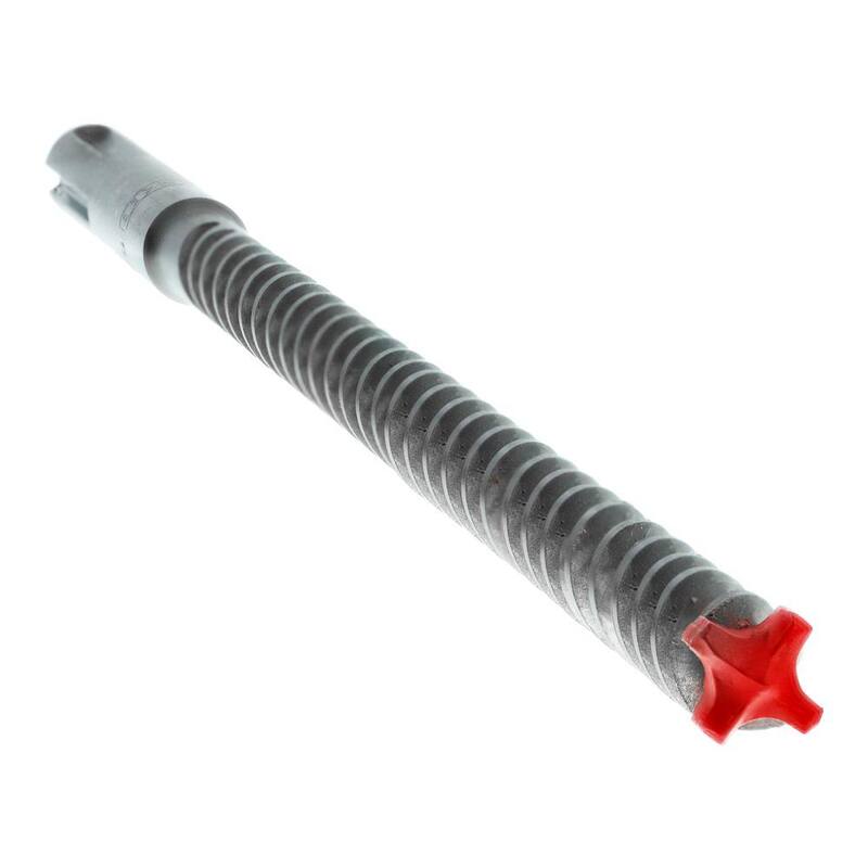 Barrena de martillo con cabeza de carburo completo de 4 cortadores SDS-Max Diablo de 5/8 pulgadas x 31 pulgadas x 36 pulgadas (1 pieza) - DMAMX1120