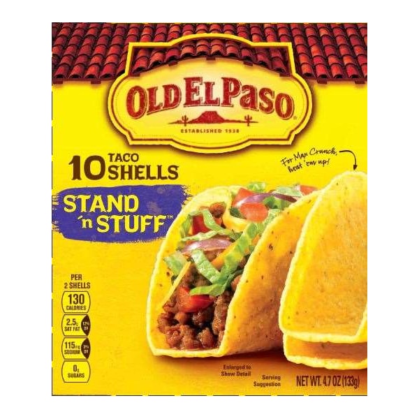 Old El Paso Old El Paso Taco Shells 10 Count 4.7 oz., PK12 - 46000-27918
