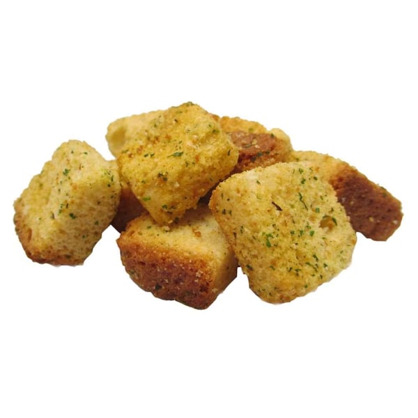 Burry Burry Seasoned Homestyle Large Cut 7/16x1x1 Bulk Crouton 160 oz. - 94421