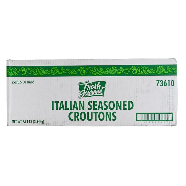 Fresh Gourmet Fresh Gourmet Italian Seasoned Croutons .5 oz., PK250 - 73610