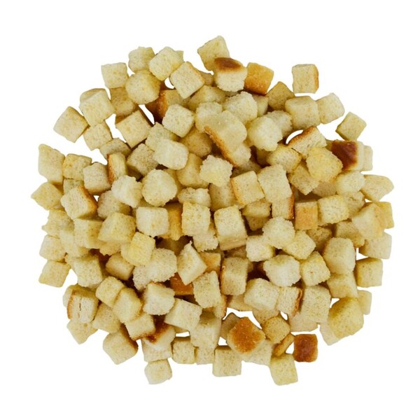 Fresh Gourmet Fresh Gourmet Plain Trans Fat Free Cube Croutons 10lbs - 74466