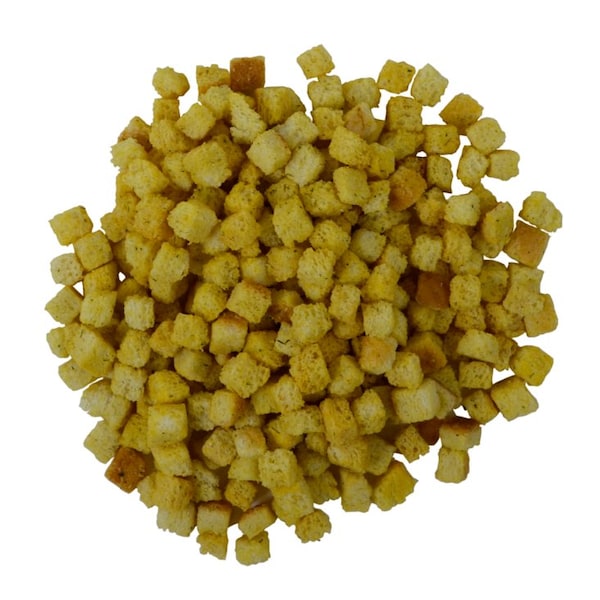 Fresh Gourmet Fresh Gourmet Seasoned Trans Fat Free Cube Croutons 10lbs - 74465
