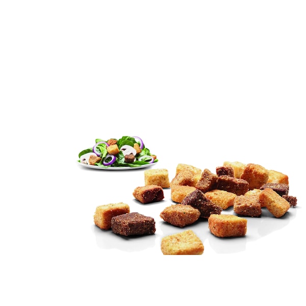 Fresh Gourmet Homestyle Cheese & Garlic Multi-Grain Croutons 2.5lbs, PK4 - 74539