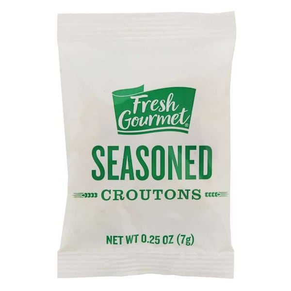 Fresh Gourmet Fresh Gourmet Trans Fat Free Seasoned Crouton Cubes .25 oz., PK250 - 74470