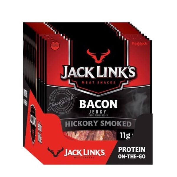 Jack Links Jack Link's Hickory Smoked Bacon Jerky 2.5 oz Pegged - 10000017288