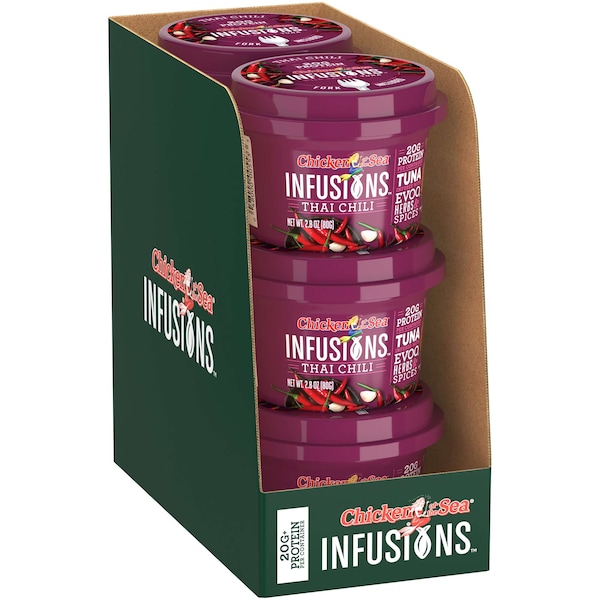 Chicken Of The Sea Chicken Of The Sea Infusions Tuna With Thai Chili 2.8 oz., PK6 - 10048000005530
