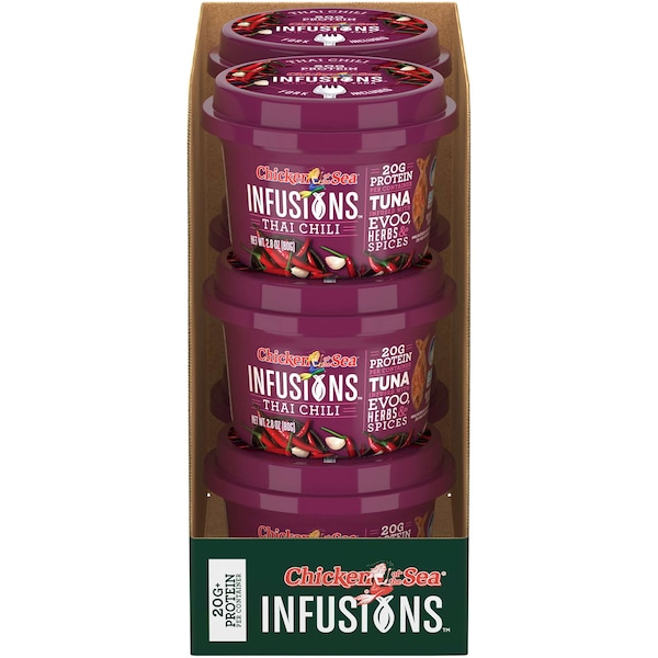 Chicken Of The Sea Chicken Of The Sea Infusions Tuna With Thai Chili 2.8 oz., PK6 - 10048000005530