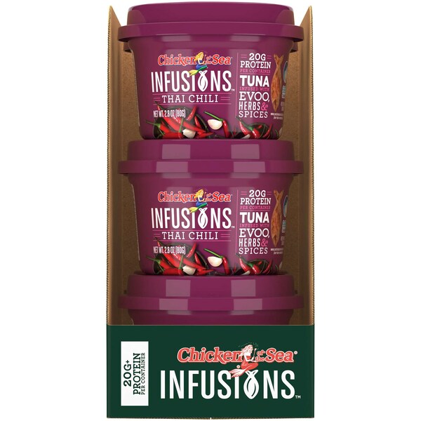 Chicken Of The Sea Chicken Of The Sea Infusions Tuna With Thai Chili 2.8 oz., PK6 - 10048000005530