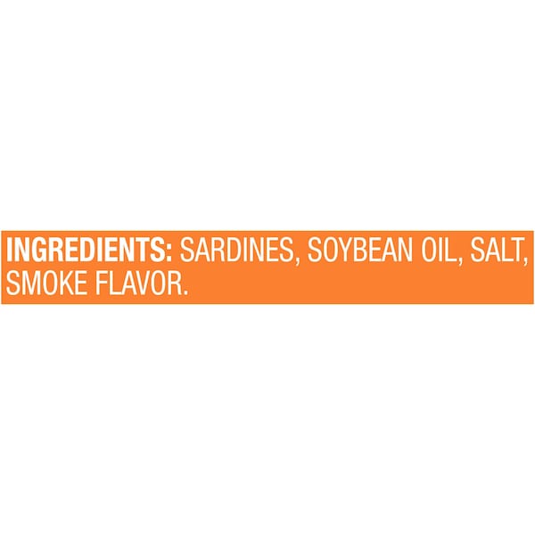 Chicken Of The Sea Chicken Of The Sea Smoked Sardines In Oil 3.75 oz., PK18 - 00048000187062