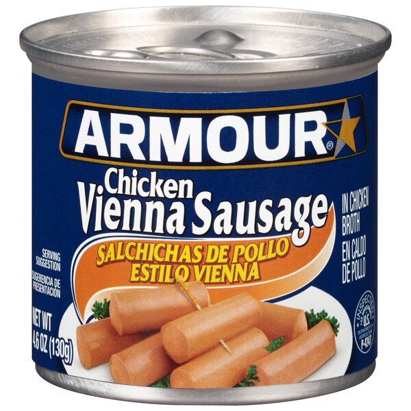 Armour Armour Chicken Vienna Sausage 4.6 oz., PK24 - 5410017990