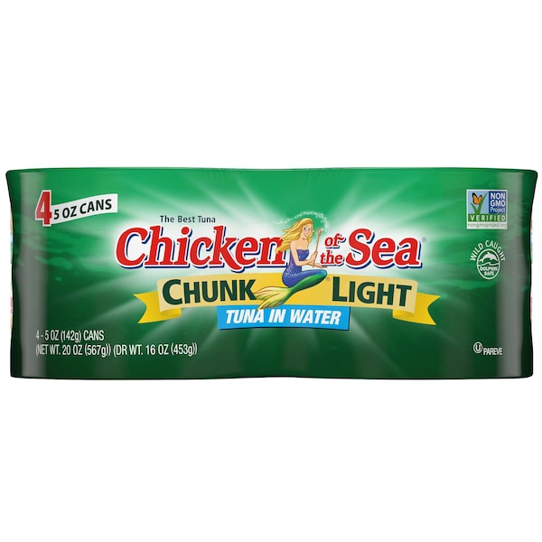 Chicken Of The Sea Chicken Of The Sea Chunk Light Tuna In Water 20 oz., PK6 - 10048000700657