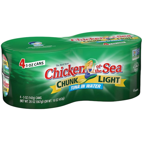 Chicken Of The Sea Chicken Of The Sea Chunk Light Tuna In Water 20 oz., PK6 - 10048000700657