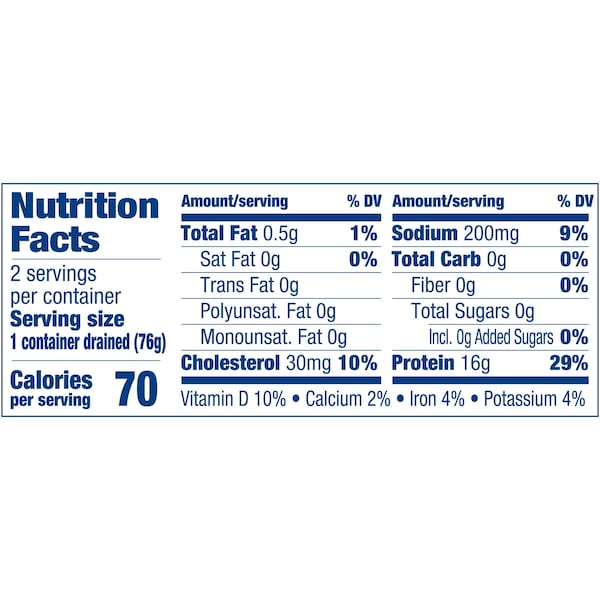 Chicken Of The Sea Chicken Of The Sea Chunk Light Tuna In Water Bowl 2.8 oz. 2 Count, PK8 - 10048000003185