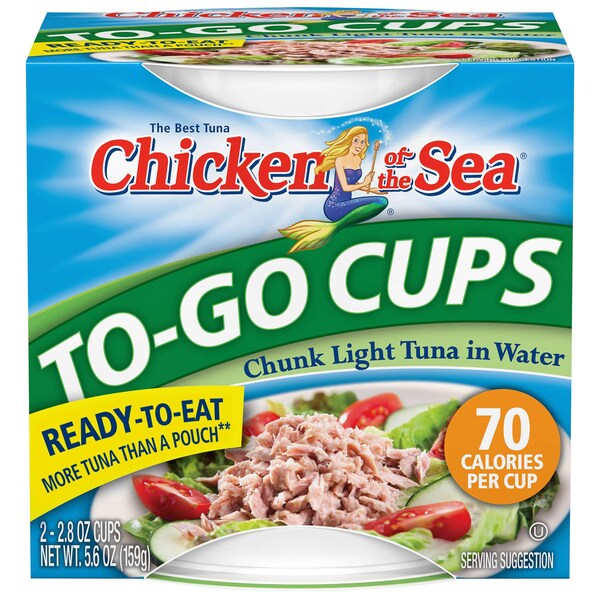 Chicken Of The Sea Chicken Of The Sea Chunk Light Tuna In Water Bowl 2.8 oz. 2 Count, PK8 - 10048000003185