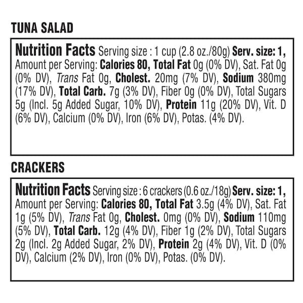Chicken Of The Sea Chicken Of The Sea Low Sodium Tuna Salad Bowl 3.4 oz., PK8 - 10048000006254