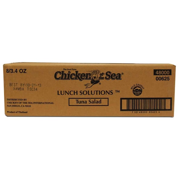 Chicken Of The Sea Chicken Of The Sea Low Sodium Tuna Salad Bowl 3.4 oz., PK8 - 10048000006254