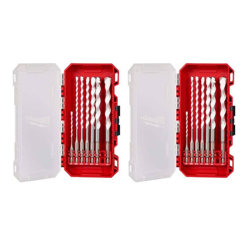Juego de brocas para taladro Milwaukee Shockwave Carbide Multi Material (14 piezas) - 48-20-8899-48-20-8899