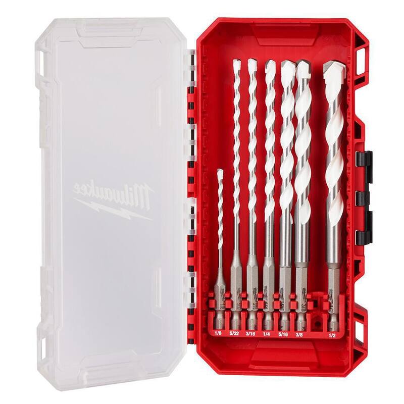 Juego de brocas para taladro Milwaukee Shockwave Carbide Multi Material (14 piezas) - 48-20-8899-48-20-8899
