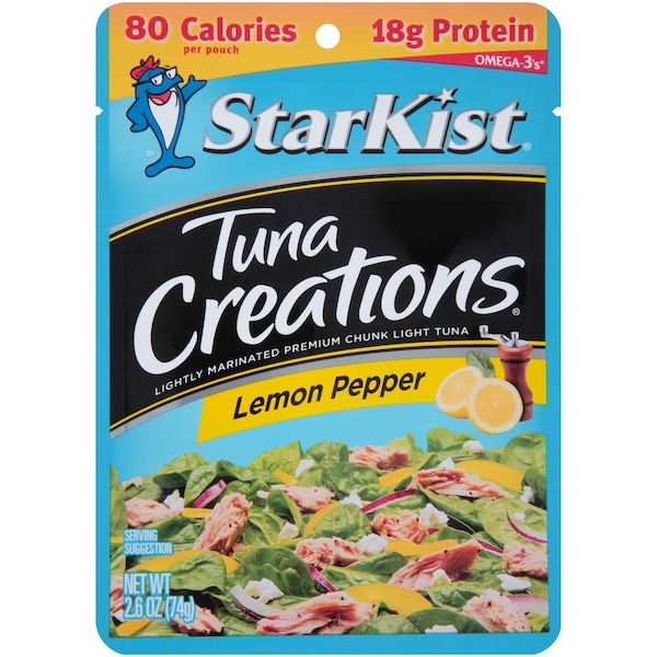 Starkist Tuna Lemon Pepper 2.6 oz., PK24 - 513090