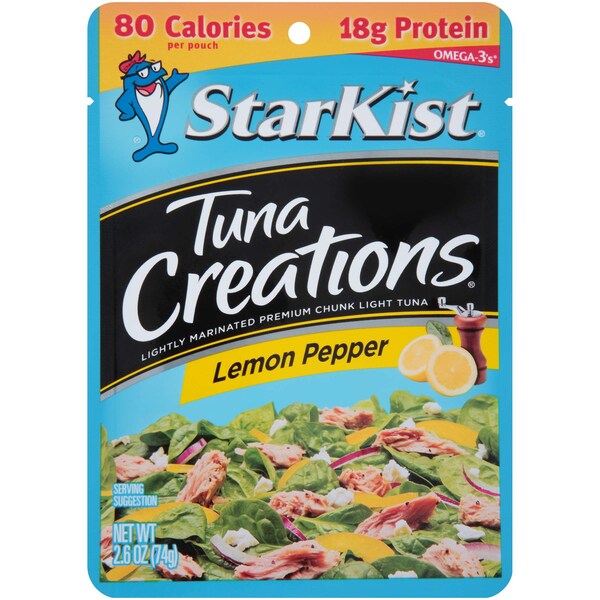 Starkist Tuna Lemon Pepper 2.6 oz., PK24 - 513090