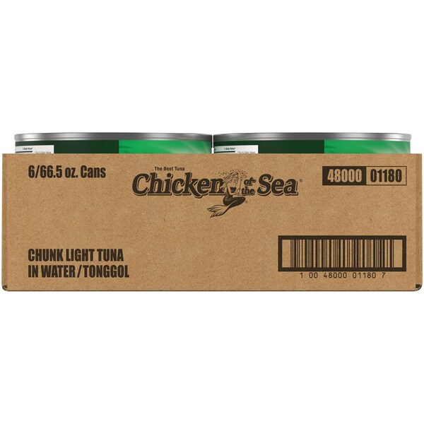 Chicken Of The Sea Chicken Of The Sea Tonggol Light Tuna In Water 66.5 oz., PK6 - 10048000011807