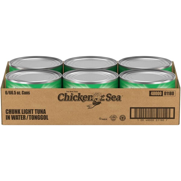 Chicken Of The Sea Chicken Of The Sea Tonggol Light Tuna In Water 66.5 oz., PK6 - 10048000011807