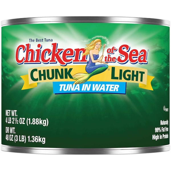 Chicken Of The Sea Chicken Of The Sea Imported Water Light Chunk Tuna 66.5 oz. Can, PK6 - 10048000070873