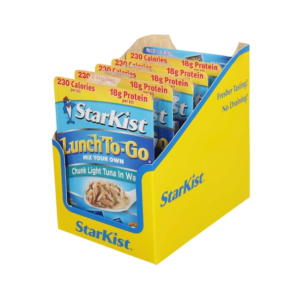 Starkist Starkist Lunch To-Go Chunk Light Tuna In Water 4.1 oz. Pouch, PK12 - 495430