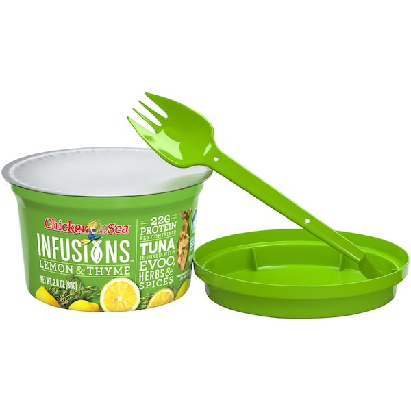 Chicken Of The Sea Chicken Of The Sea Infusions Tuna With Lemon & Thyme 2.8 oz., PK6 - 10048000005516