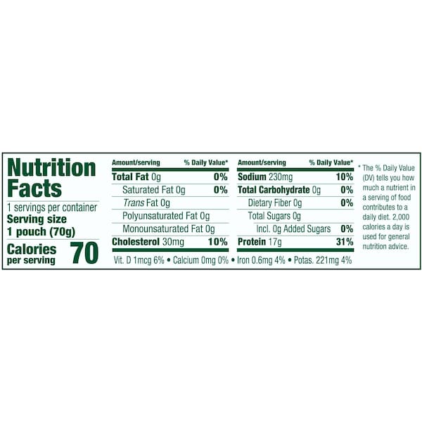 Chicken Of The Sea Chicken Of The Sea Lite Skipjack Small Pouch Tuna 2.5 oz., PK12 - 10048000003918
