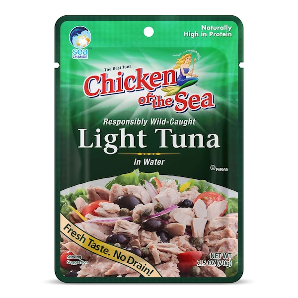 Chicken Of The Sea Chicken Of The Sea Lite Skipjack Small Pouch Tuna 2.5 oz., PK12 - 10048000003918