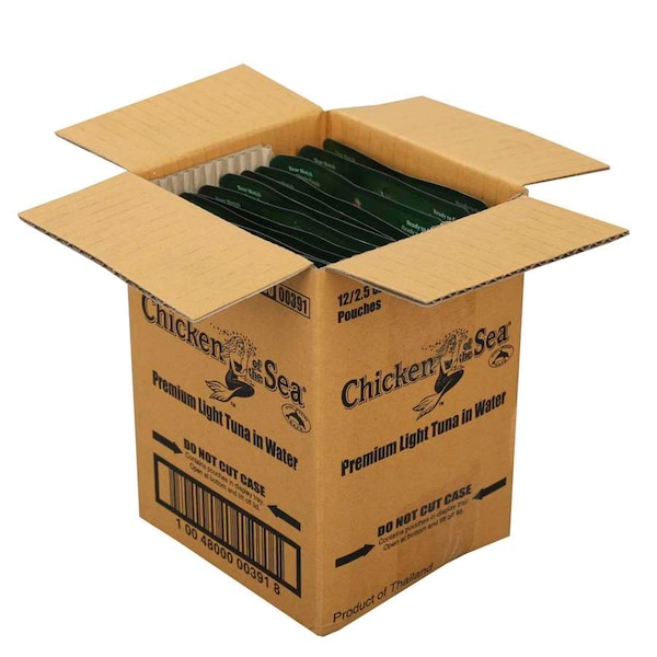 Chicken Of The Sea Chicken Of The Sea Lite Skipjack Small Pouch Tuna 2.5 oz., PK12 - 10048000003918