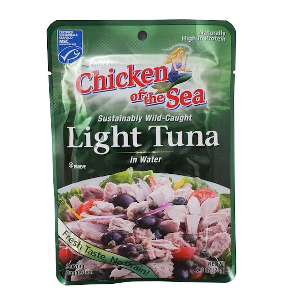 Chicken Of The Sea Chicken Of The Sea Lite Skipjack Small Pouch Tuna 2.5 oz., PK12 - 10048000003918