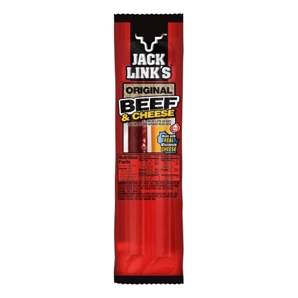 Jack Links 0 CheeseBeef Stick, Original Flavor, 12 oz Bag - 1139