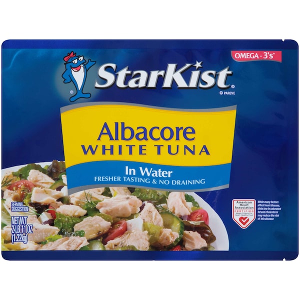 Starkist Starkist White Chunk Tuna 43 oz. Pouch, PK6 - 23910