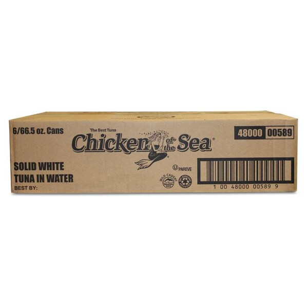 Chicken Of The Sea Chicken Of The Sea Aluminum Solid White In Water Tuna 66.5 oz., PK6 - 10048000005899