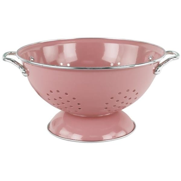 Reston Lloyd Reston Lloyd 80601 3 Qt Powder Coated Colander Pink - 80601