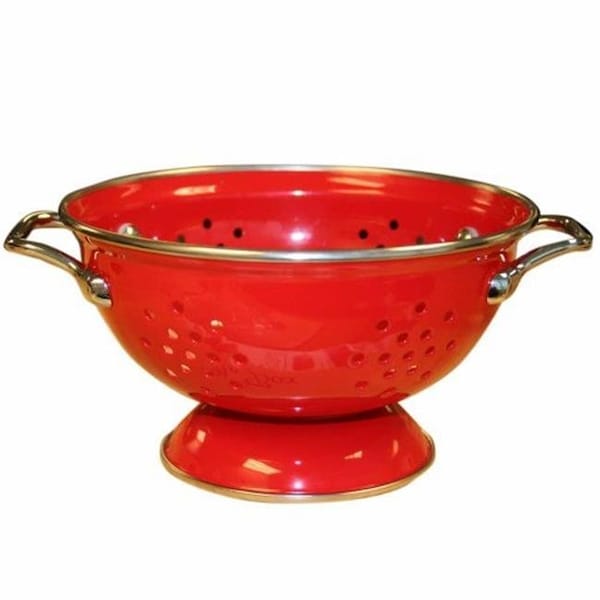 Reston Lloyd Reston Lloyd 18600 1qt  Powder Coated Colander  Red - 18600