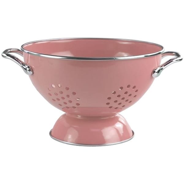 Reston Lloyd Reston Lloyd 08601 1.5 qt Colander Powder Coated Colander  Pink - 8601