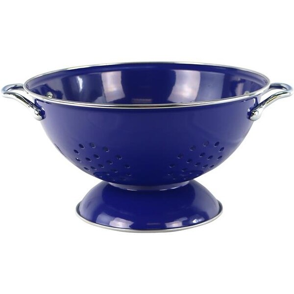 Reston Lloyd Reston Lloyd 80705 3 qt. Indigo Powder Coated Colander Indigo - 80705