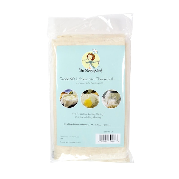 Monarch Brands Cheescloth Bag - Unbleached - Grade 90, 24PK - N060-4436-UB-CS