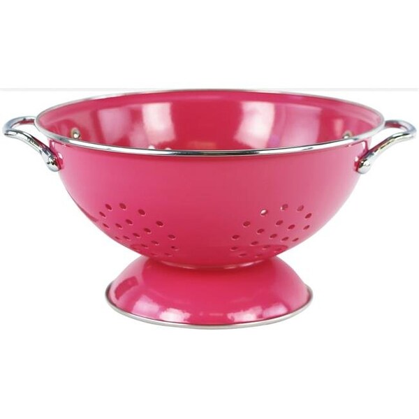Reston Lloyd Reston Lloyd 80603 3 Qt Powder Coated Colander Magenta - 80603