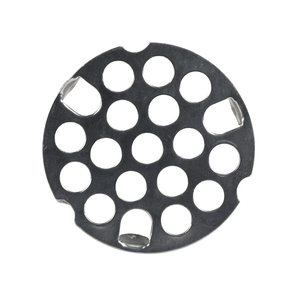 Danco Sink Strainer, 178 in Dia, Brass, Chrome, For 178 in Drains, Kitchen Sink - 80064